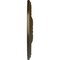 Ekena Millwork Alexa Ceiling Medallion (Fits Canopies up to 2 7/8"), Hand-Painted Brass, 20 1/2"OD x 1 7/8"P CM20ALBRS - alternate 3
